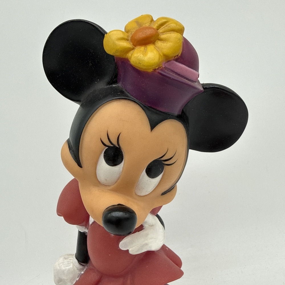 Vintage Minnie Mouse Coin Bank ILLCO Toys 11" Tall - Picture 2 of 9